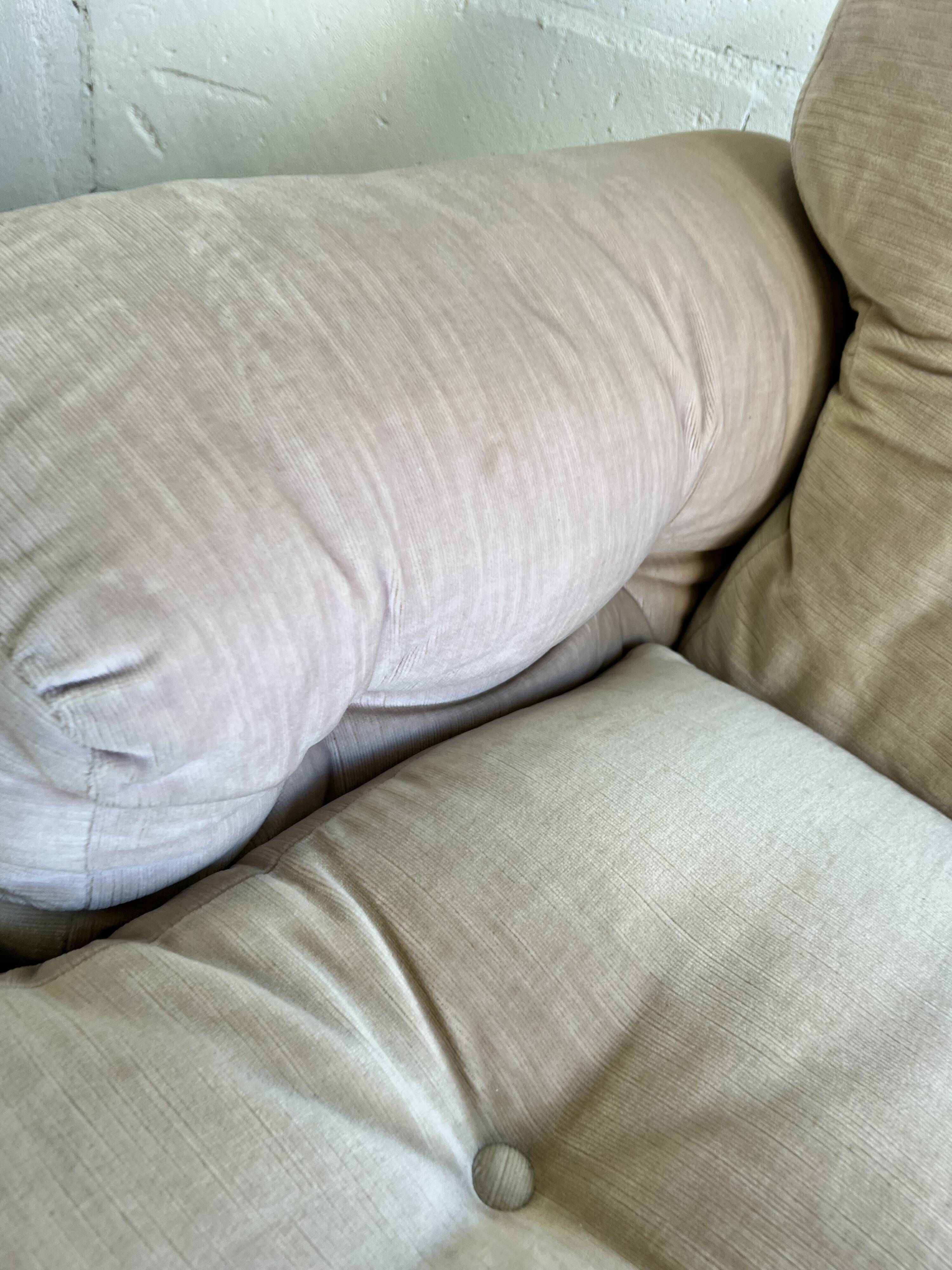 Vintage three-seater sofa/seat/sofa/seat/sofa 'Coronado by Tobia'