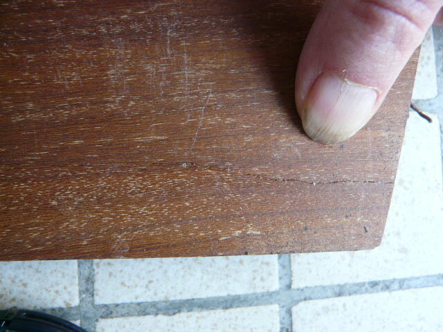 Pair of vintage Philips wood and opaline wall lamps