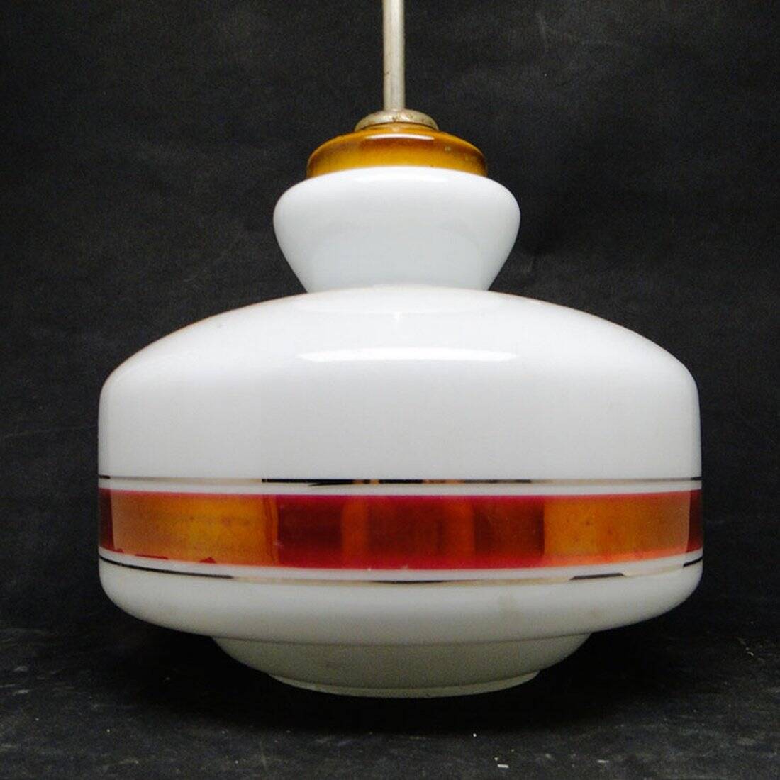 New Look style pendant lamp, Poland, 1970s