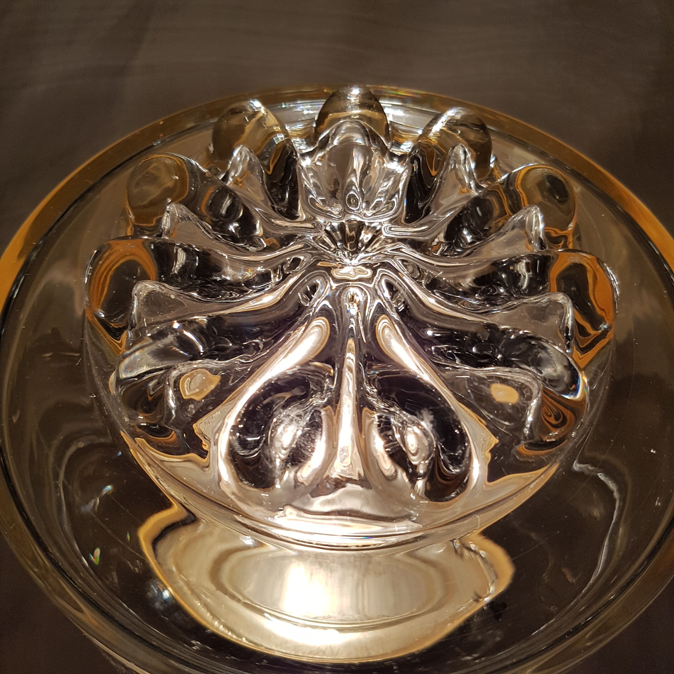 Swiss dome light old globe iridescent RZB lights
