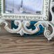 Roberta Wood Baroque Mirror Cimena Torino Italy 29x21 cm