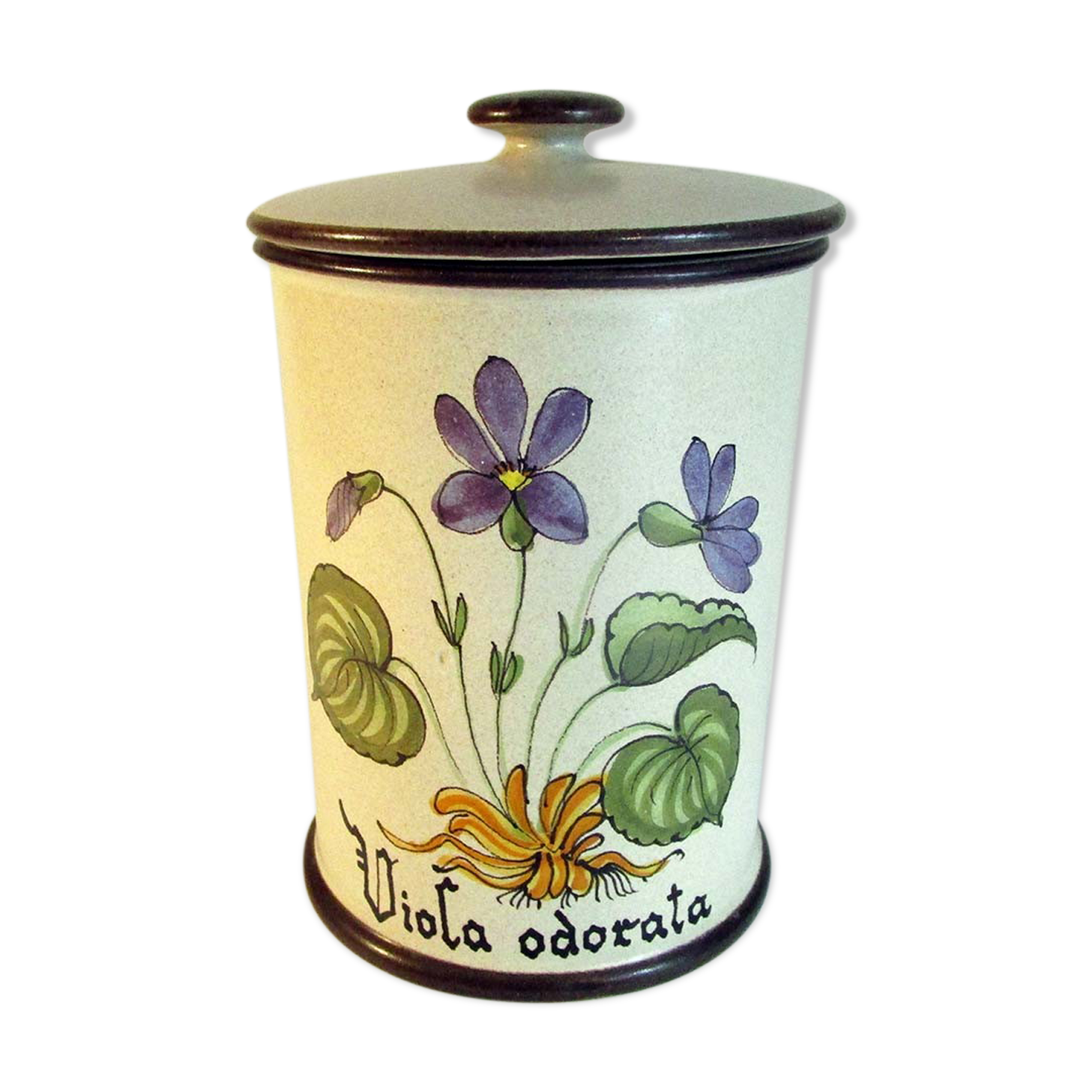 Pharmacy jar for violets
