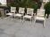 4 fauteuils de jardin