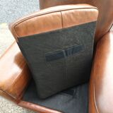 Fauteuil club en cuir