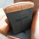 Leather club chair