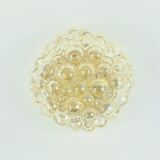 Mid Century Bubble Glass Ceiling Light H.Tynell For Limburg, Germany, 60s