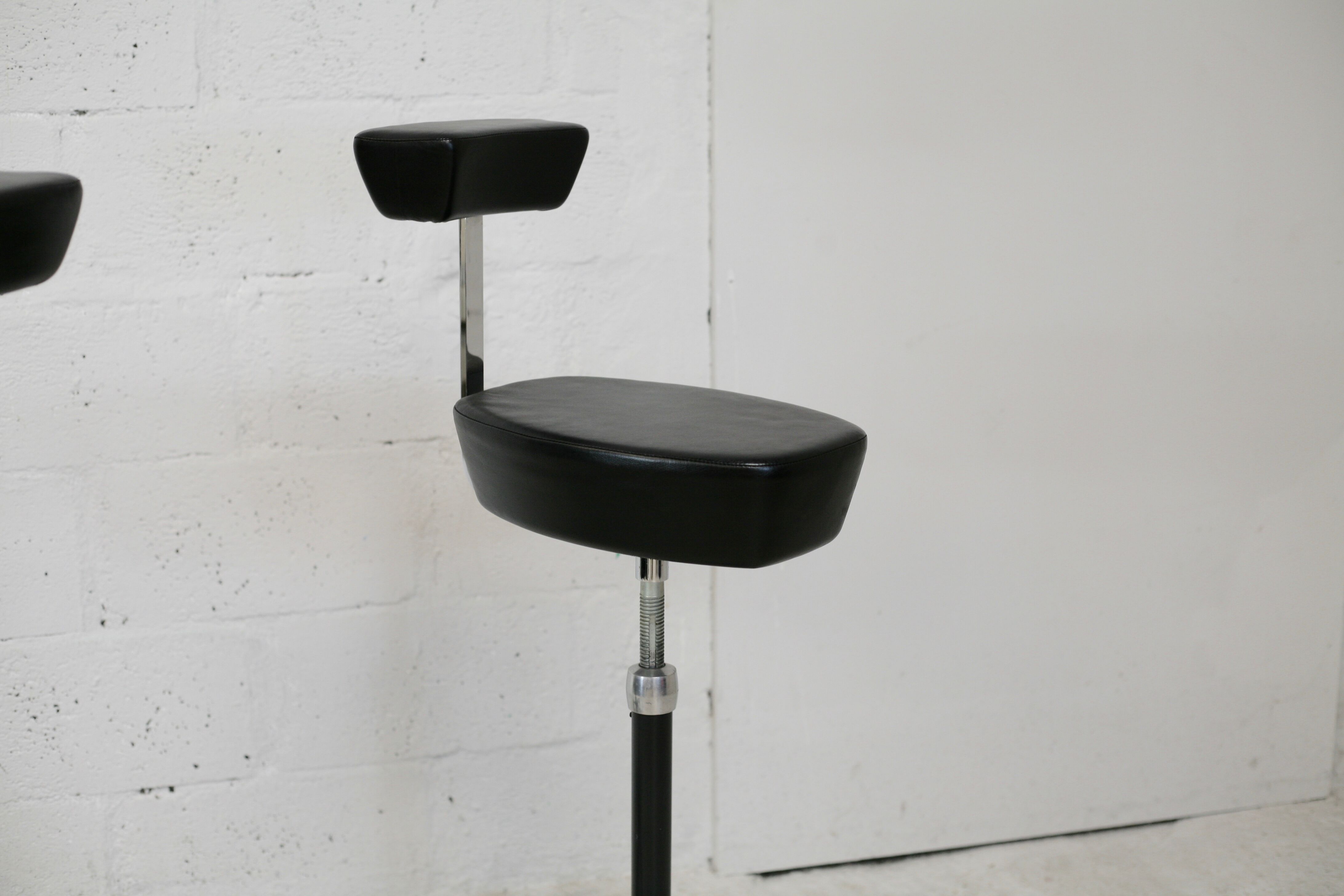 Pair of high stools by Georges Nelson, Vitra, 2001
