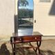 Solid wood dressing table in the traditional Empire style