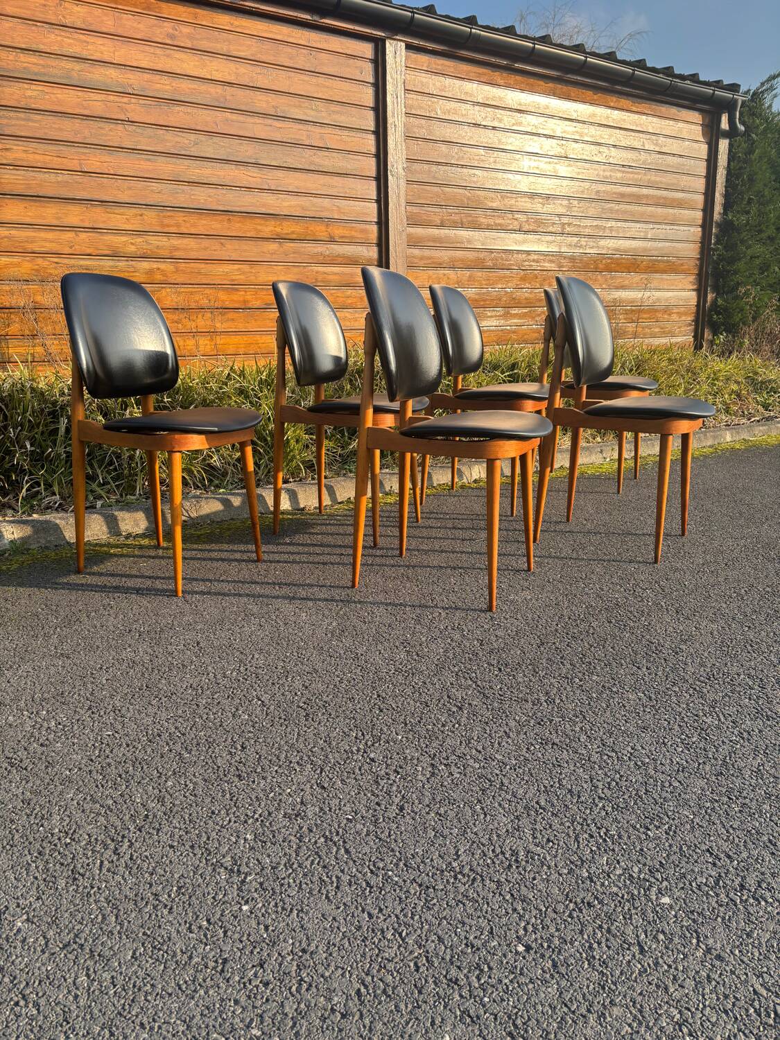Set of 6 Baumann Pegasus chairs
