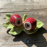 Salt shaker and pepper shaker in slip