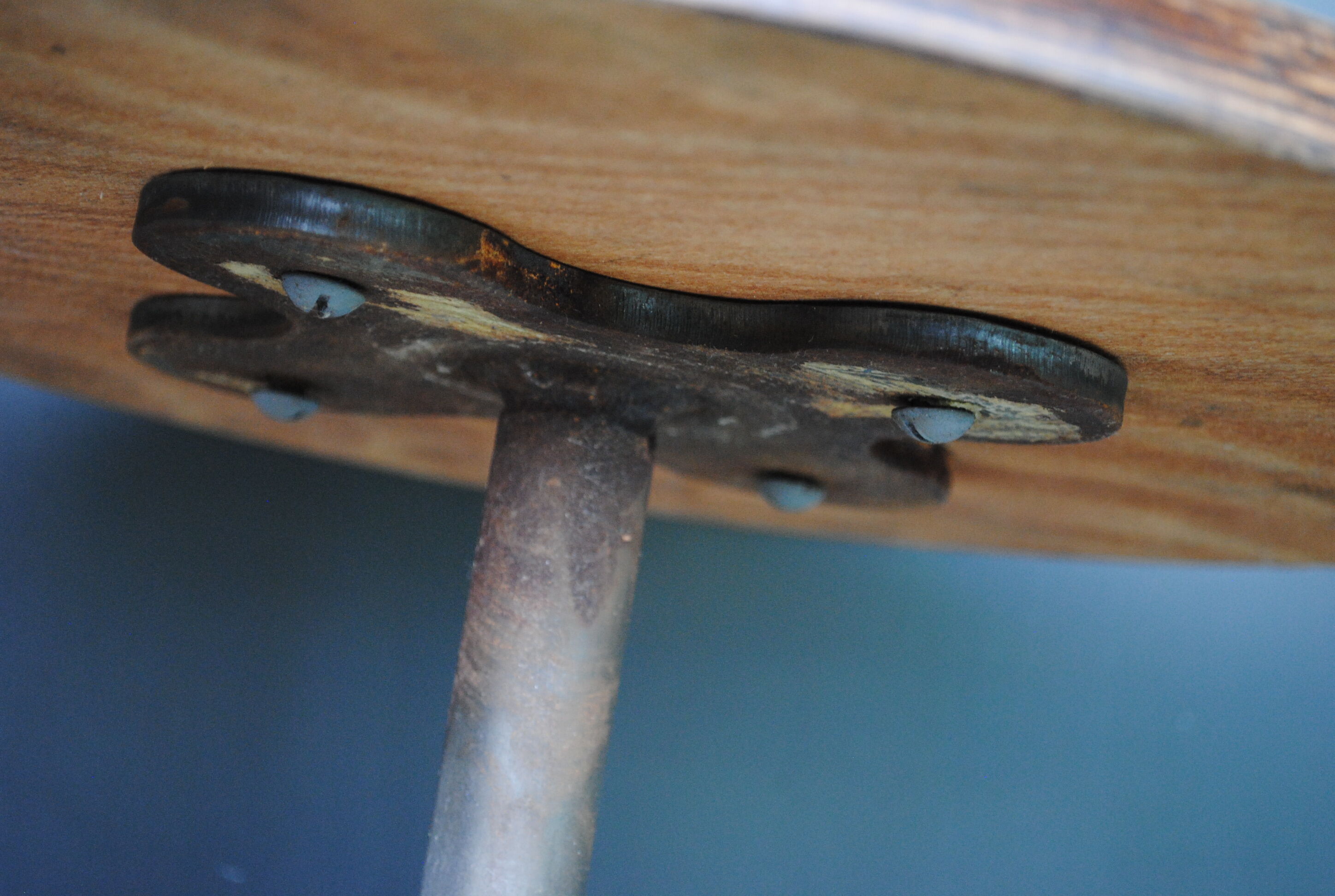 Tabouret industriel de métier lebocey type singer