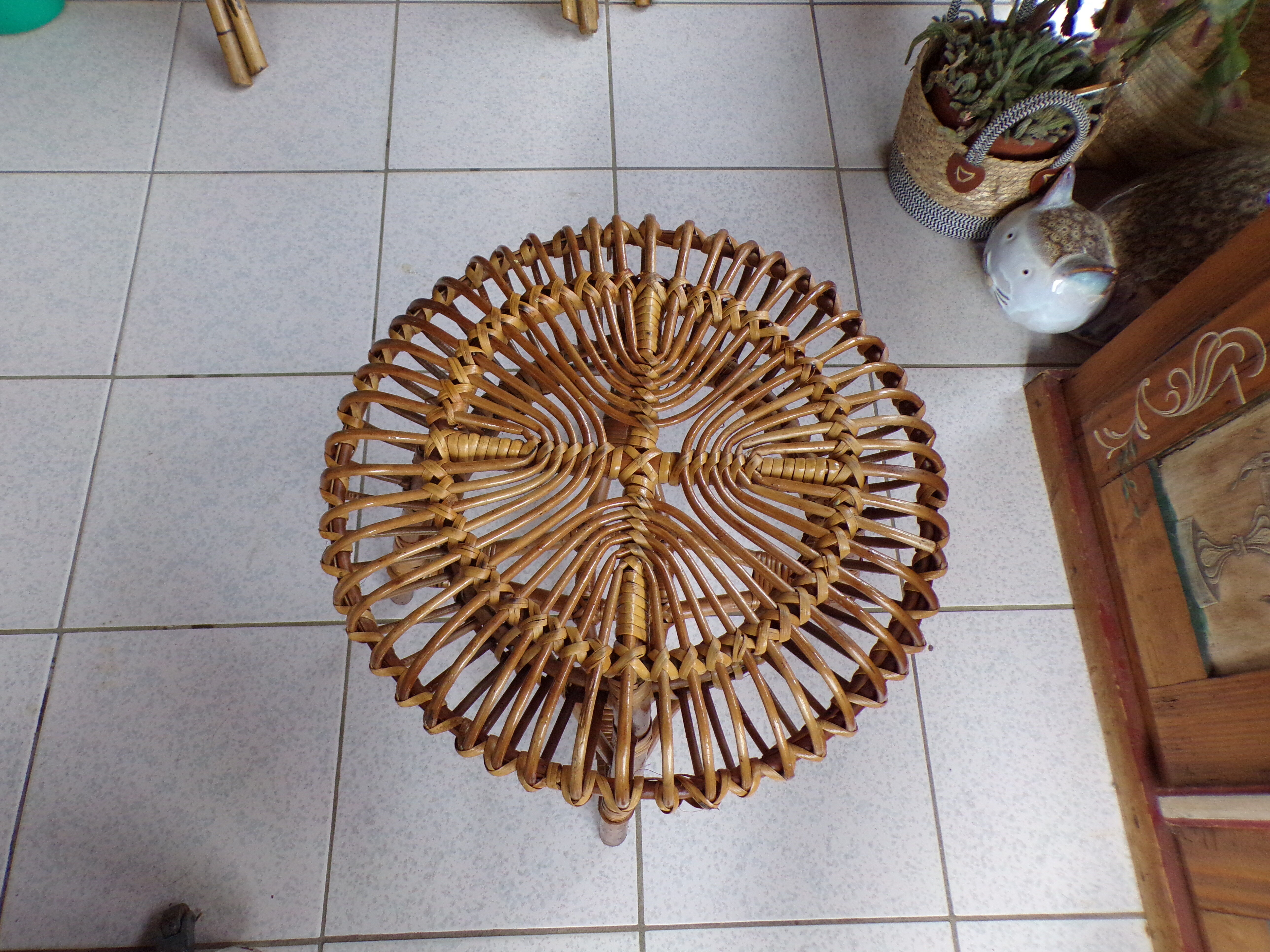 Bamboo stool