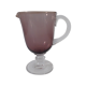 Aiguière en verre fumé prune