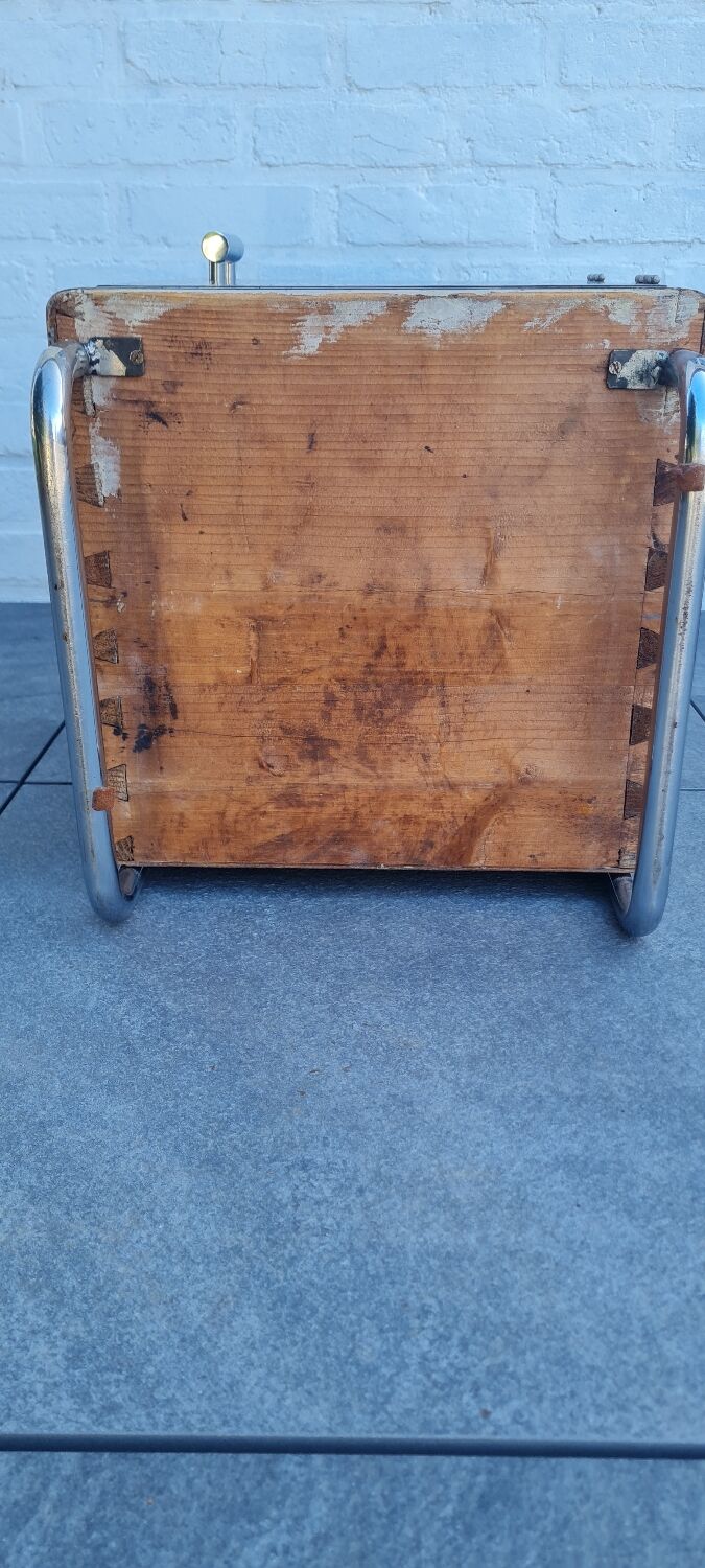 Bedside bauhaus made in the 1930s in Germany