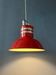 Red "Bucket" Suspension Space Age by Ateljé Lyktan