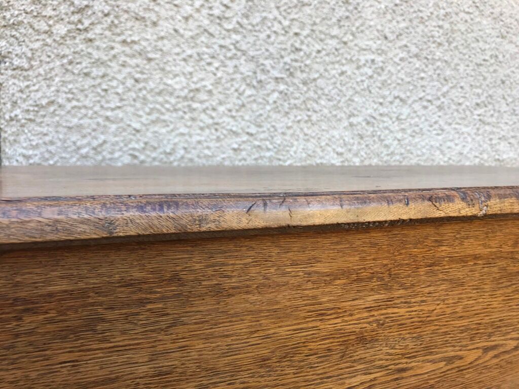 Old maie in solid oak