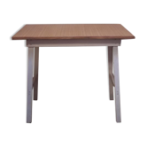 Side table 90,8x50,8cm vintage compass legs