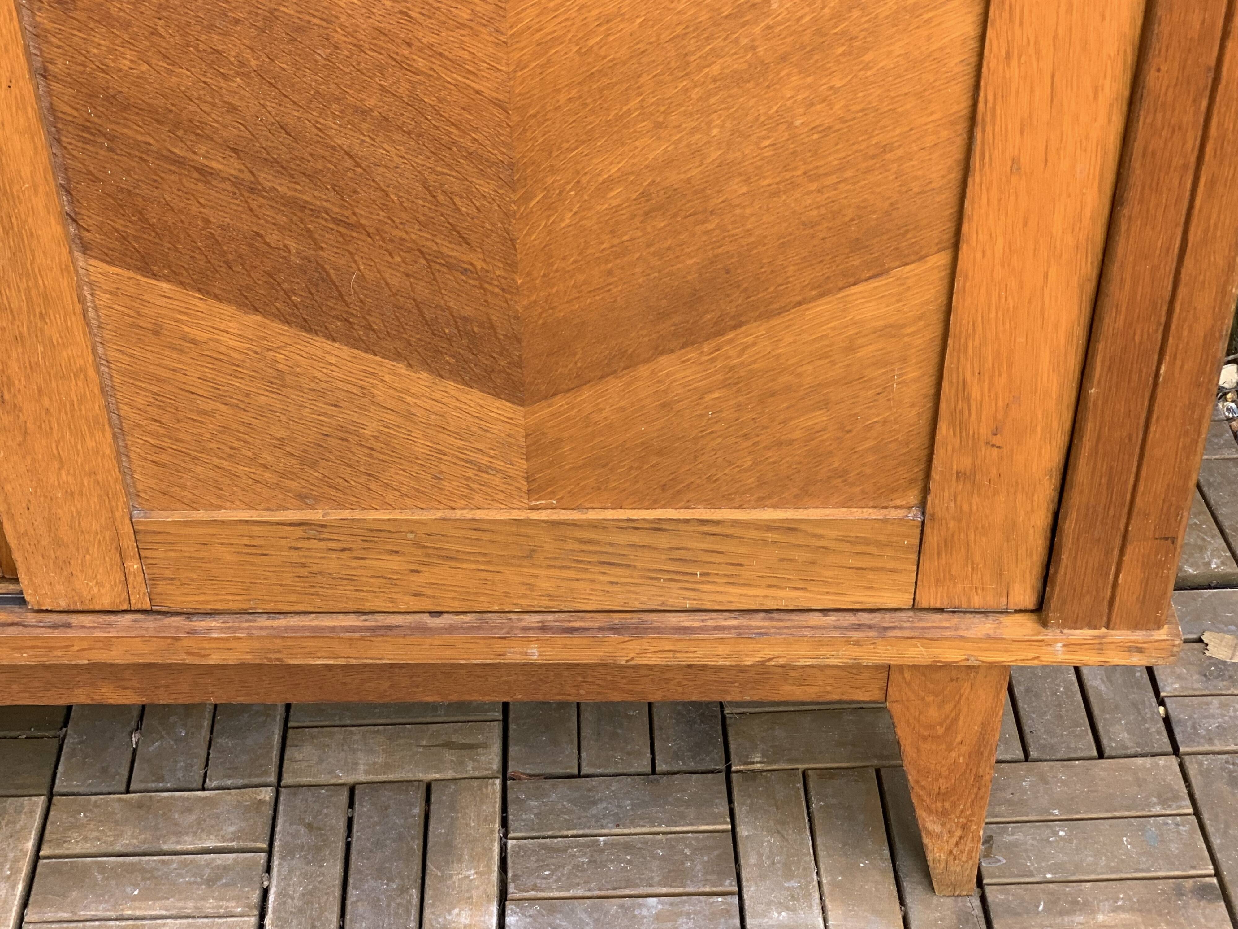 Vintage wardrobe compass feet wardrobe 1950