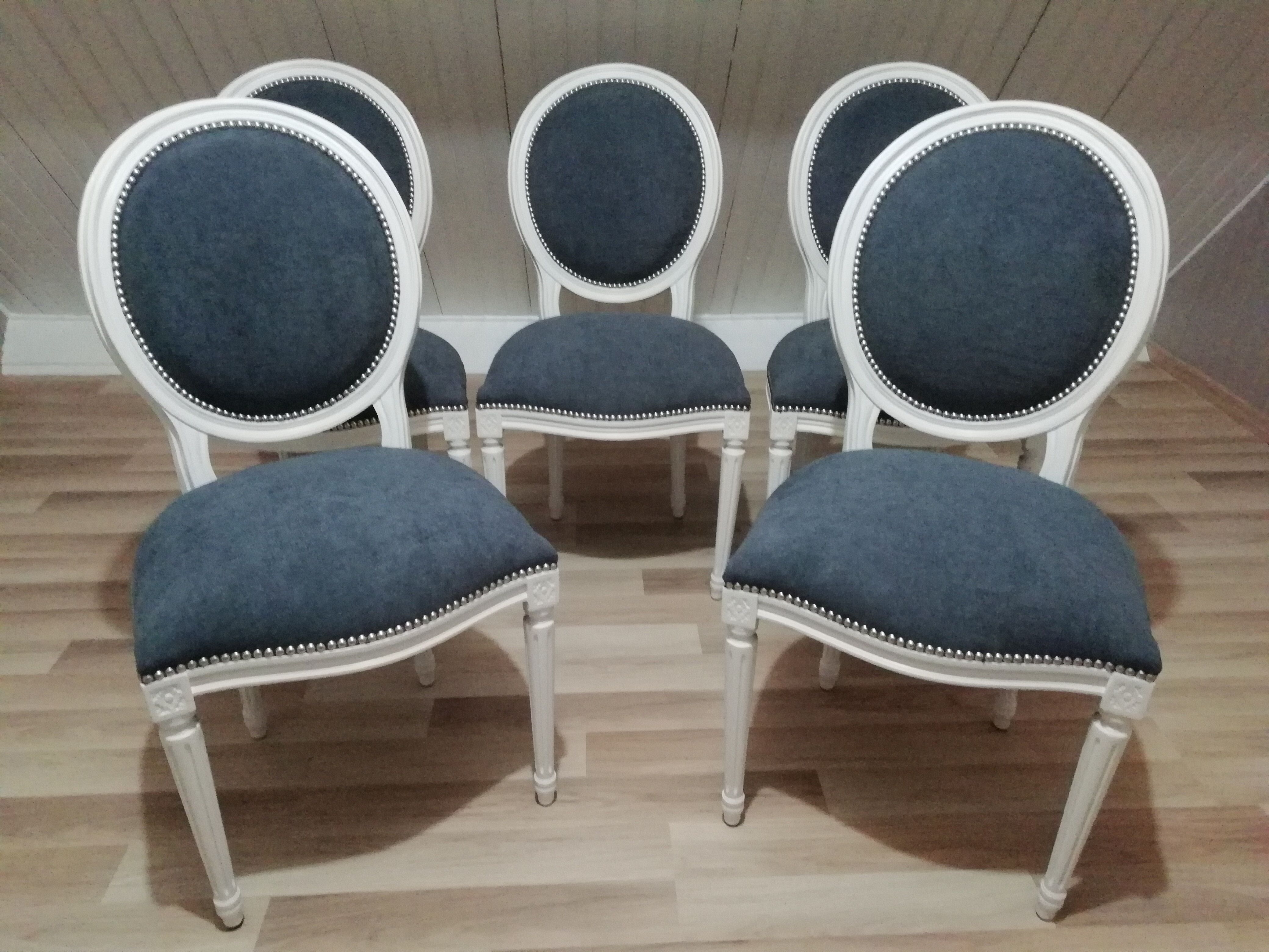 Fully restored medallion chairs
