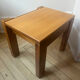 Elm bedside table in the Maison Regain style.