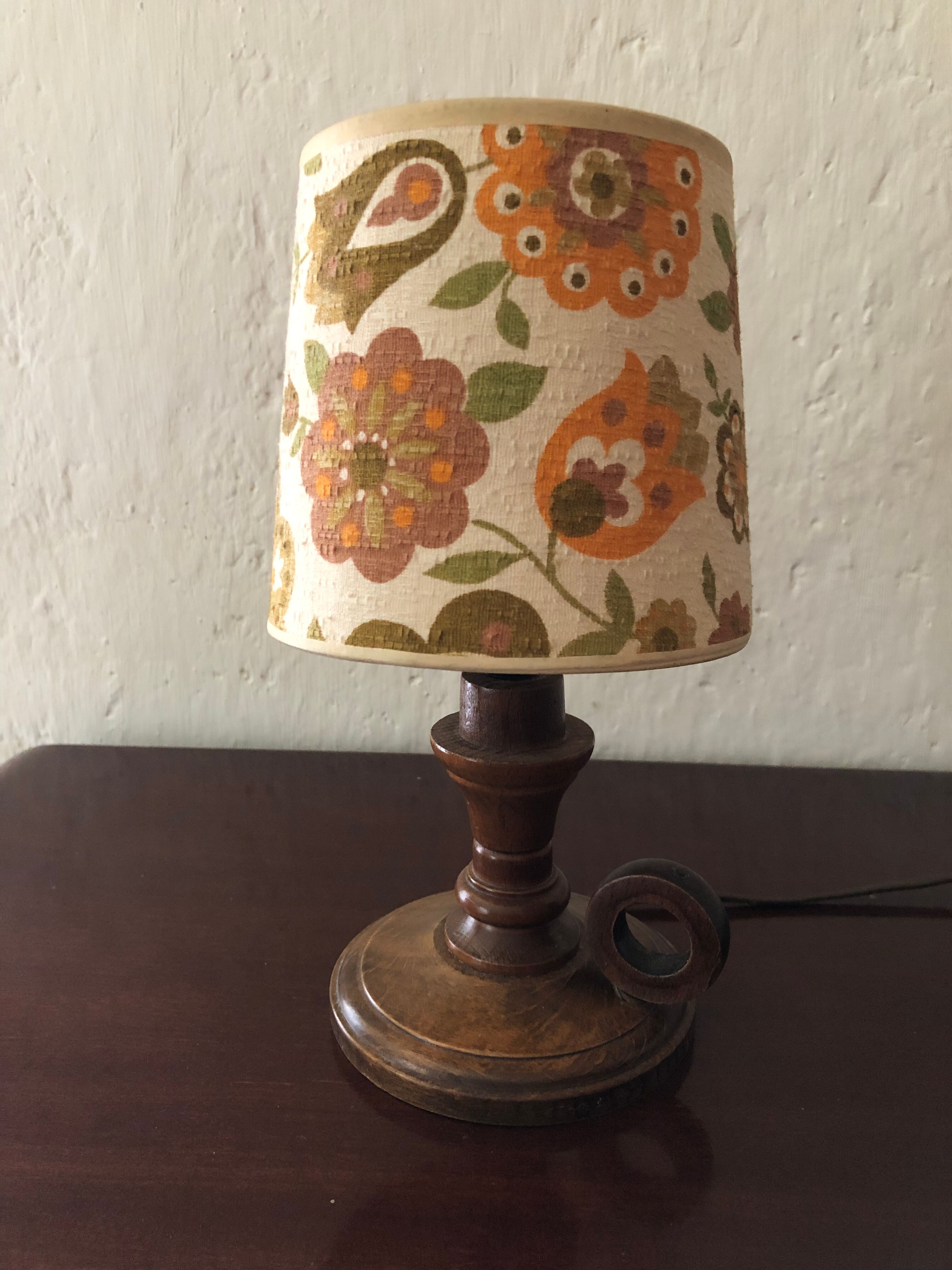 Table lampe wood foot