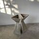 Planters jardinières fibrociment triangulaires