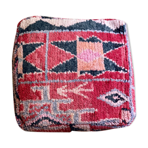 Pouf coussin de sol berbère marocain