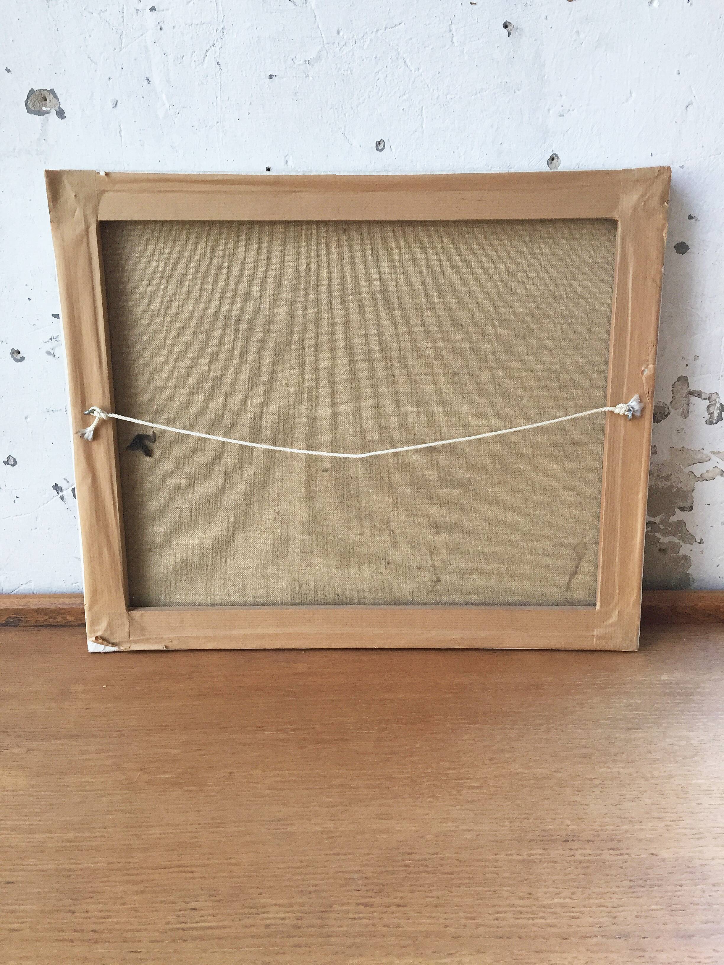 Stoessel's old canvas