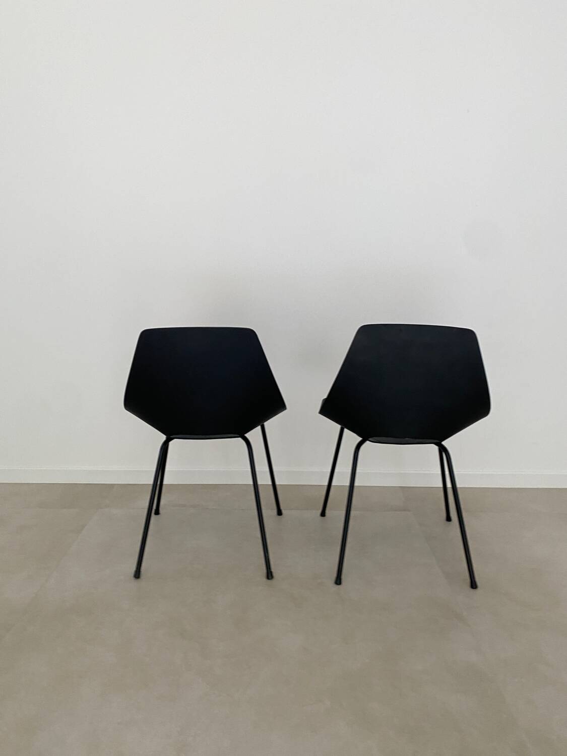 Pierre Guariche barrel chairs