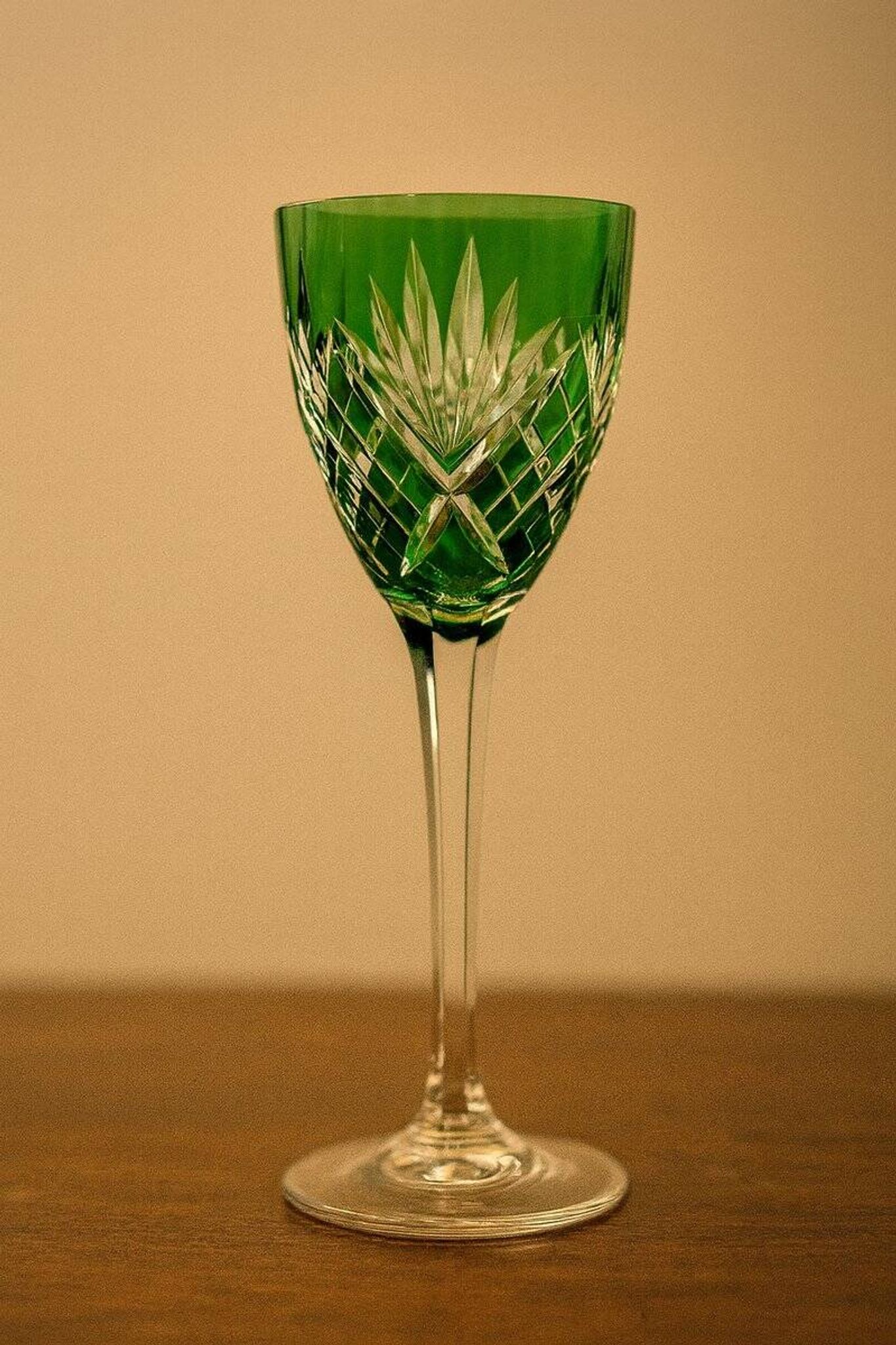 Vintage wine glasses, 1950s, set of 4