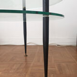 Glass coffee table