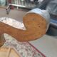 Marquetry pedestal table