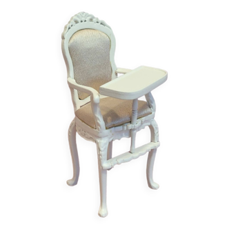 miniature baby high chair scale 1:12 dollhouse Doll house