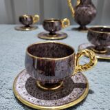 Complete coffee and tea set by Marius Gugie Vallauris Vintage