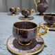 Complete coffee and tea set by Marius Gugie Vallauris Vintage