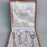 Silverplated serving set