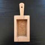 Wooden beure mold