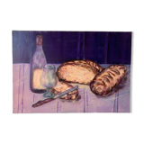 Tableau nature morte huile sur toile