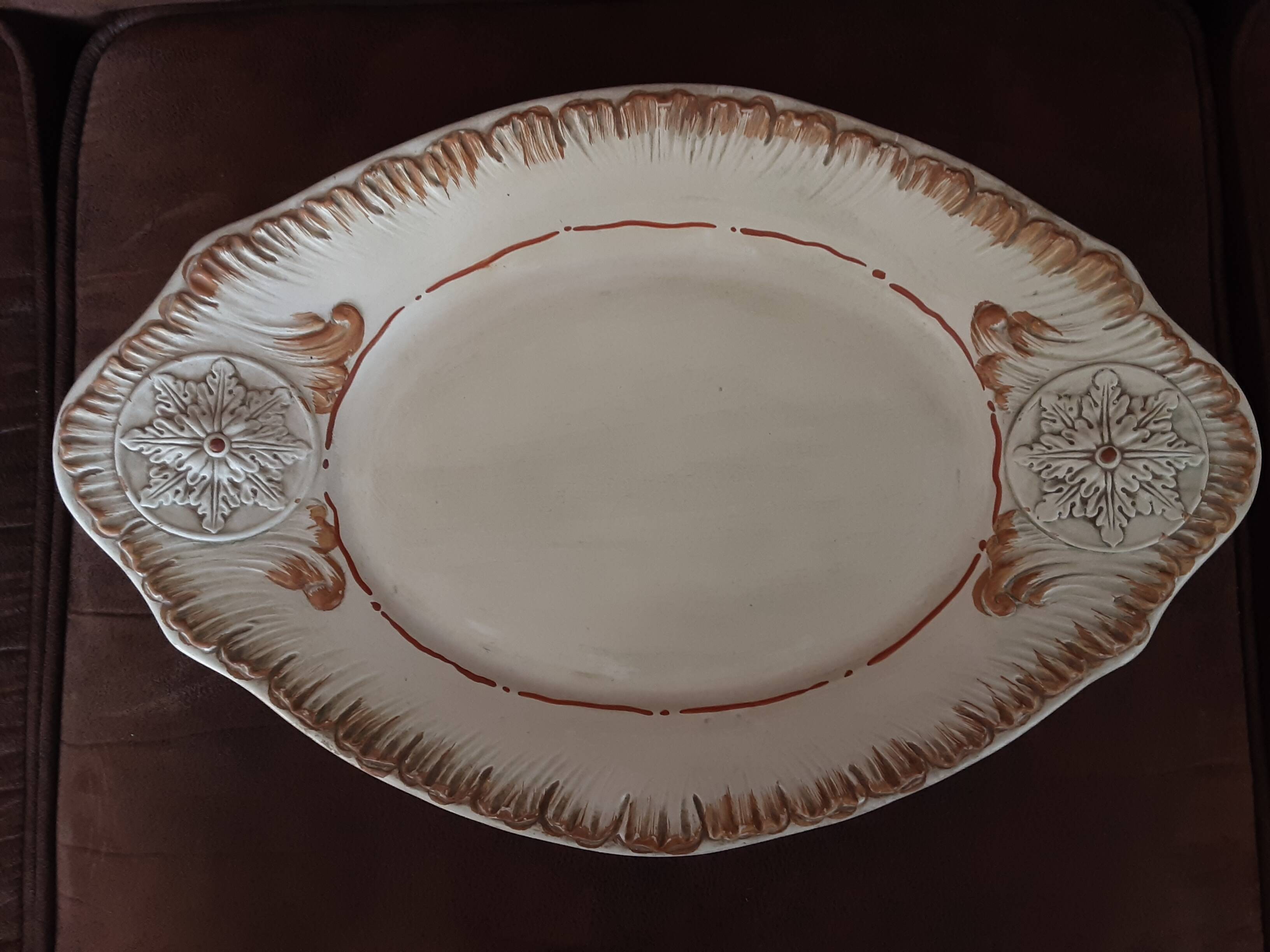 Large Bassano ceramic dish