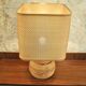 Wicker table lamp, Italy, 1960s