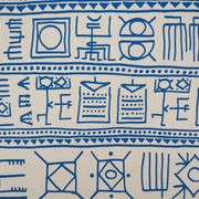 Yona FRIEDMAN: Pictograms of Genesis (Blue), signed original silkscreen