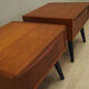 Set of two teak bedside tables, Danish design, 1970, Denmark