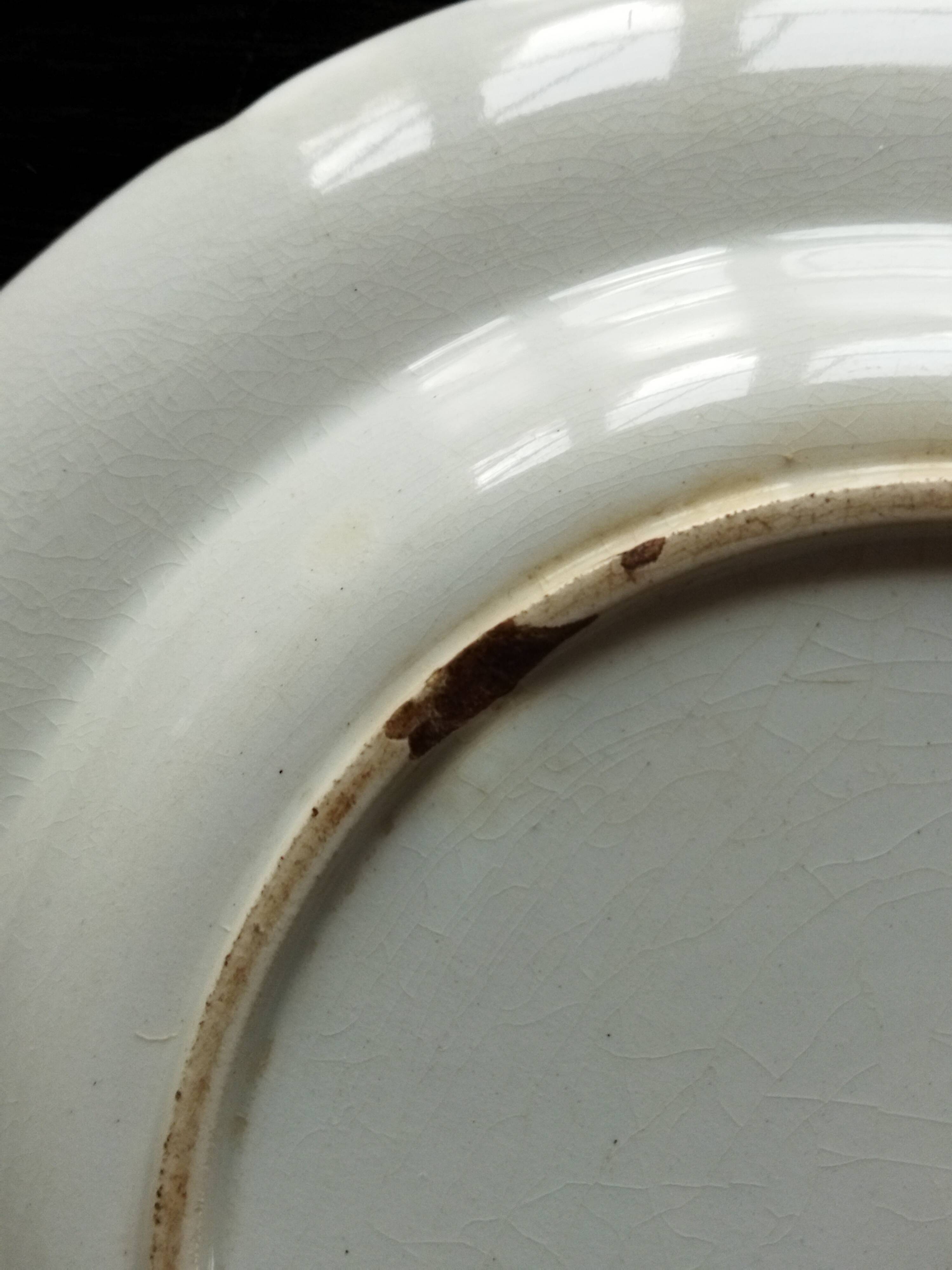 Boulenger & Cie Choisy ironstone deep plate