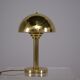 Brass lamp art deco style