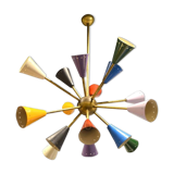 Multicolor Sputnik chandelier