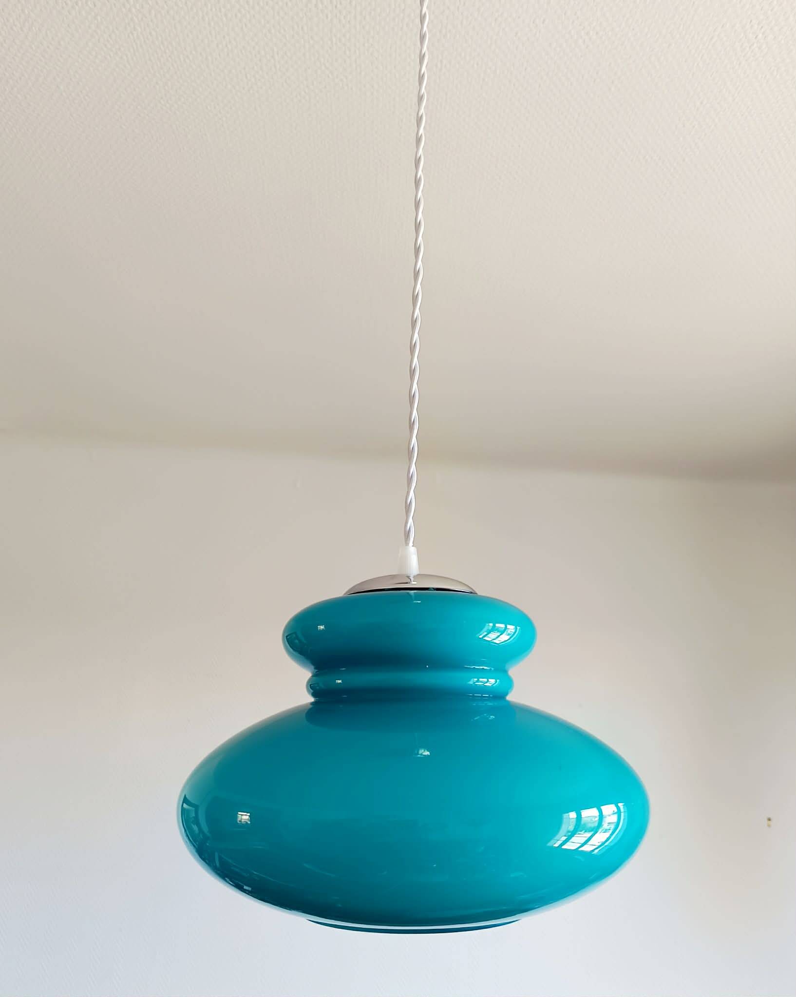Suspension UFO space age blue 1970