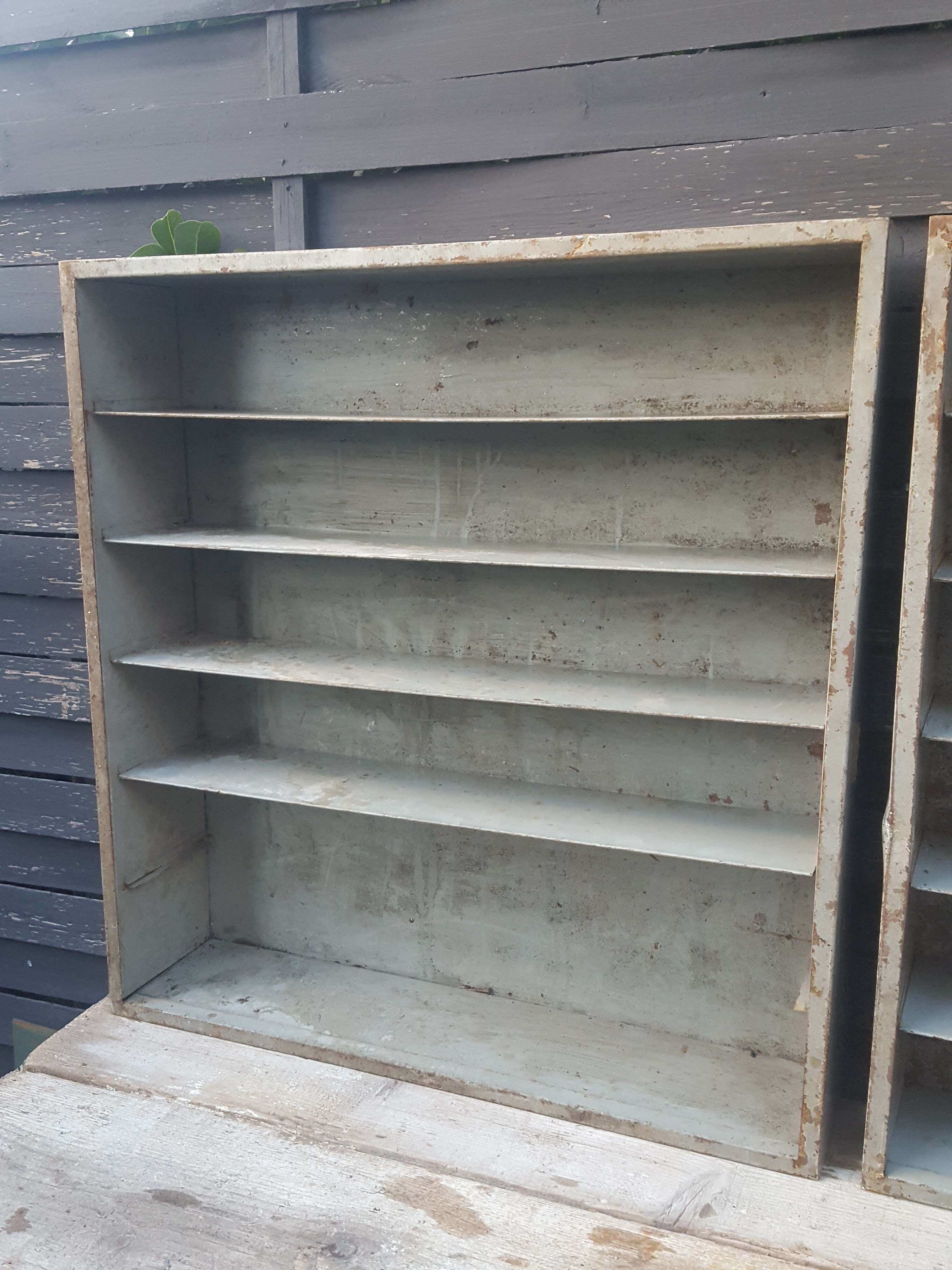 5 industrial shelves