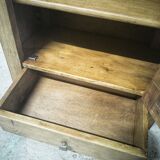 Glazed toilet cabinet