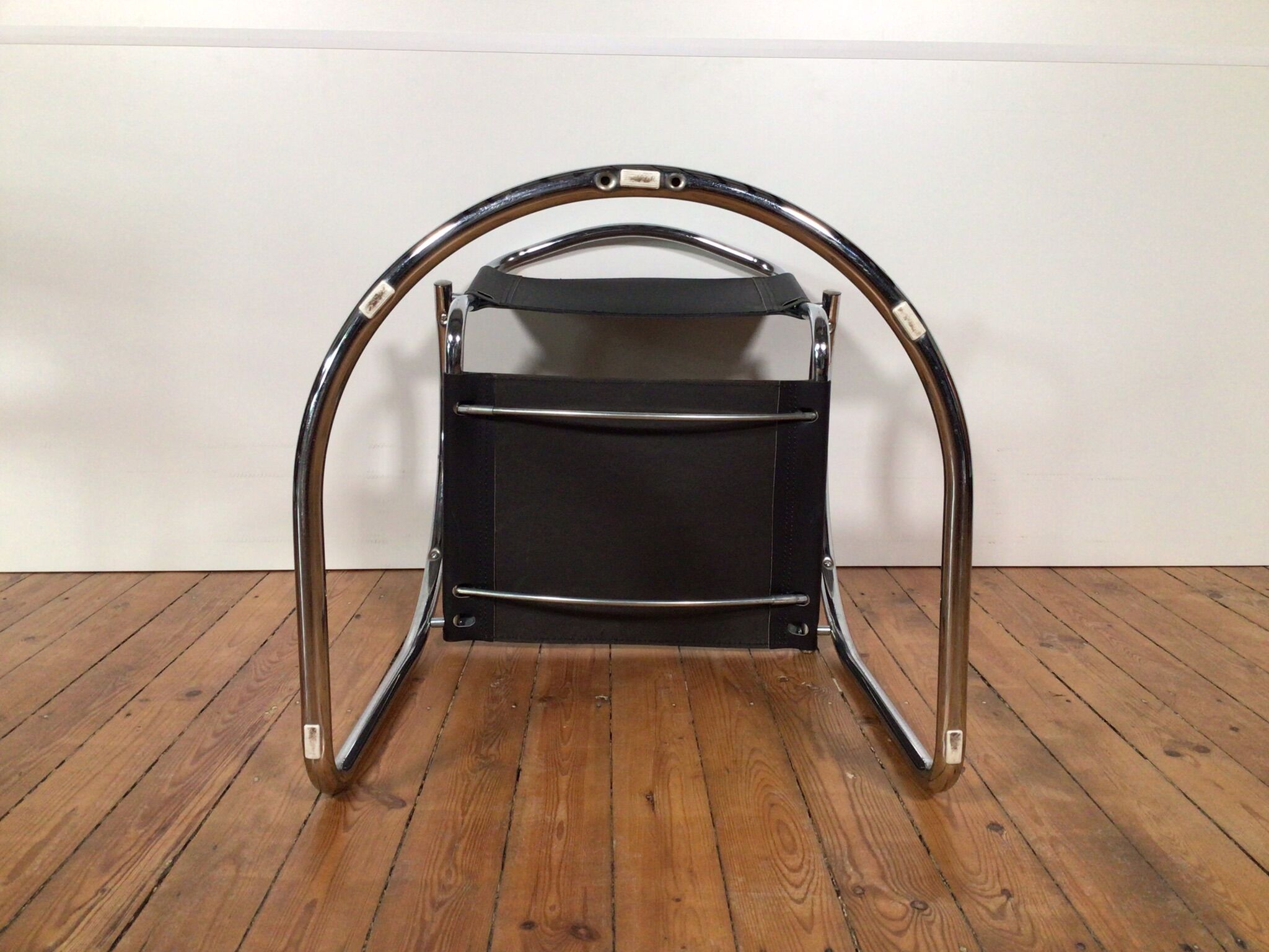 Set 4 chroom buisstoelen