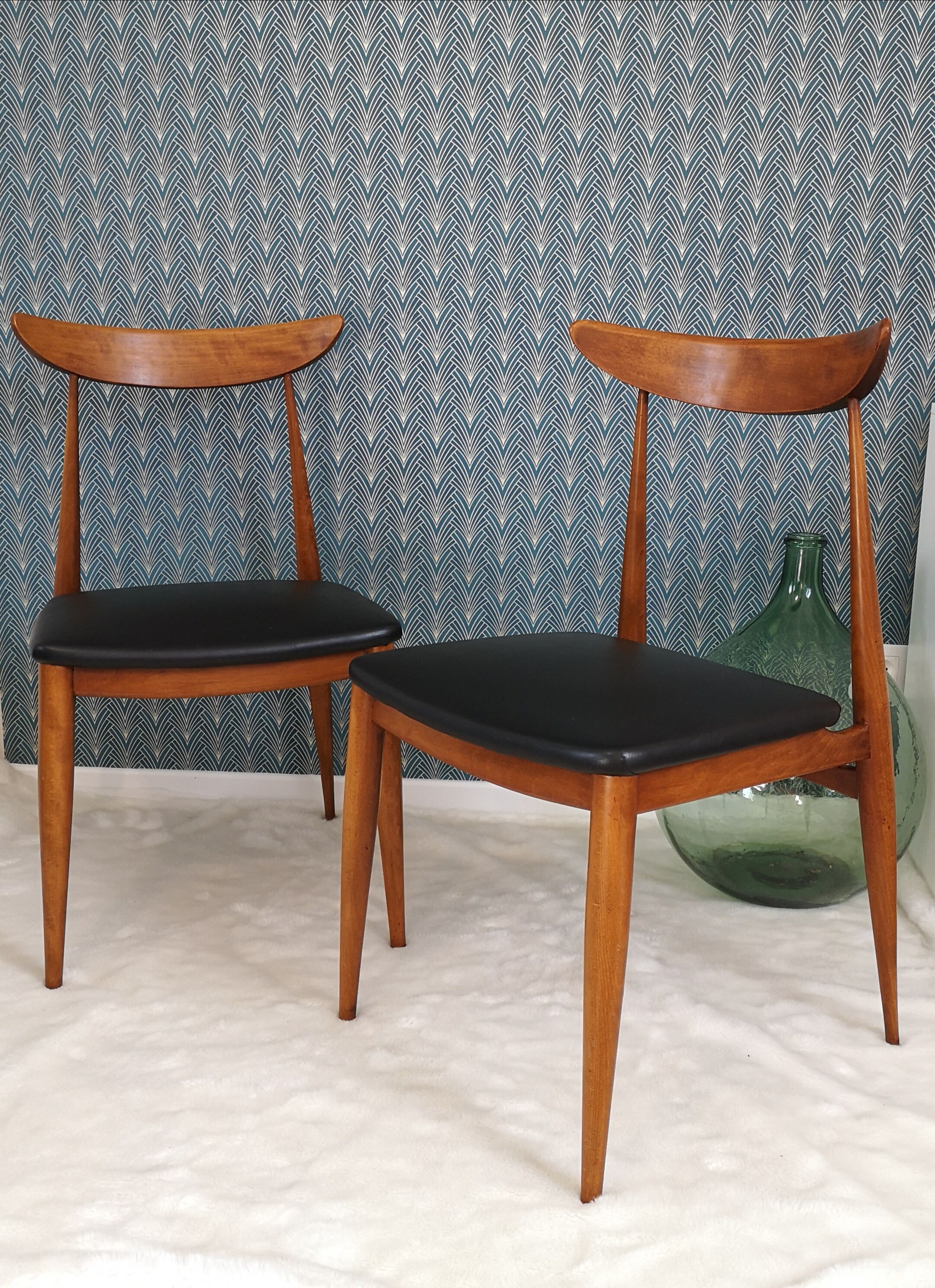 Pair of Scandinavian chairs